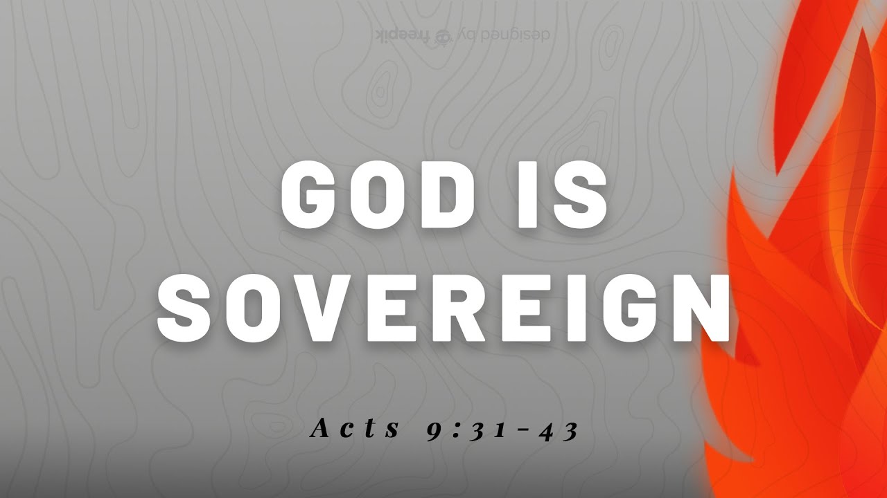 God is Sovereign
