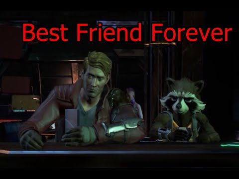 Rocket and Peter Being the absolute bros. [Guardians of The Galaxy Telltale series]