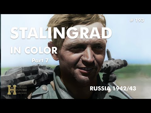 193 #Russia 1942 ▶ Battle of Stalingrad in Color (Part 7) Assault and Surrender General Paulus