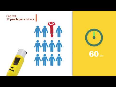 Firemný alkoholtester iBlow 10 Fuel Cell