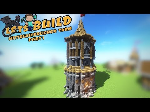 Mittelalterlicher TURM | Minecraft Tutorial | E-tutorial