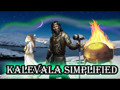 Kalevala: The Epic Finnish Mythologi Poetry