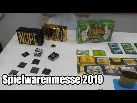 Spielwarenmesse 2019: Ravensburger mit Nope bzw. Yeah und Big Money