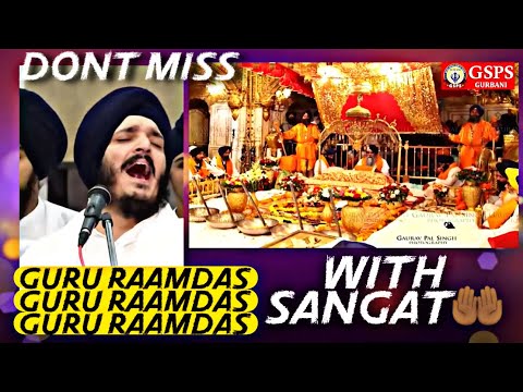 Guru Raamdas Guru Raamdas With Sangat ♥️ | Bhai Jagjeet Singh Babiha