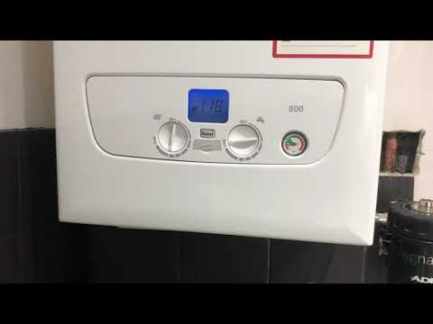 Low pressure error on baxi boiler error 118 flashing