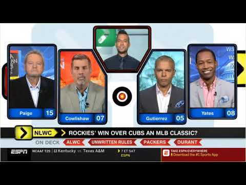 Around the Horn | Rockies' win over cubs an MLB classic ?