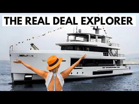 5,500+ NM RANGE 🤯 2025 CDM "Tremenda" Explorer Cantiere delle Marche SuperYacht Tour