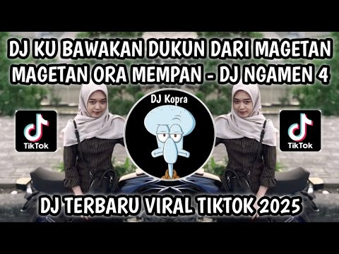 DJ KU BAWAKAN DUKUN DARI MAGETAN || DJ NGAMEN 4 JEDAG JEDUG MENGKANE VIRAL TIKTOK TERBARU 2025‼️