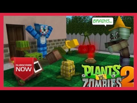 FNAF Monster School: Plants vs Zombies 2 🌻 - Minecraft Animation