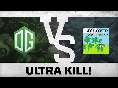 Ultra kill! by Miracle vs 4 CLOVERS & LEPRICON @DreamLeague Season 4
