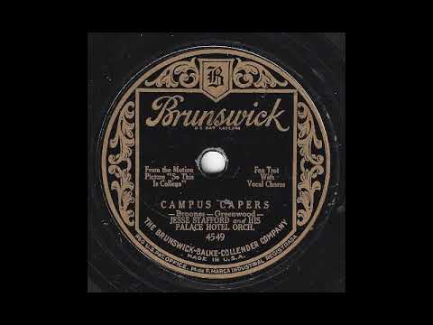 Campus Capers - Jesse Stafford and his Palace Hotel Orchestra