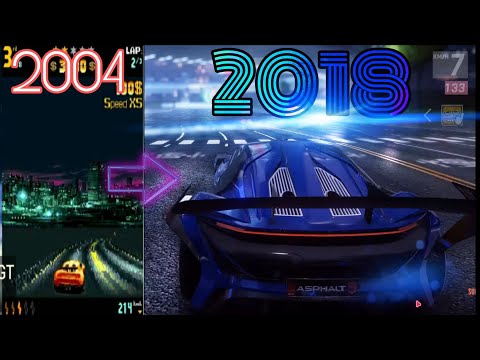 Evolution of asphalt games 2004-2021