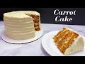 CARROT CAKE with Cream Cheese Frosting