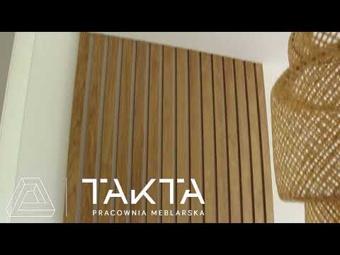 Lamele dekoracyjne ,ścienne - dekoracja do Twojego wnętrza TAKTA #meblenawymiar #interior #meble