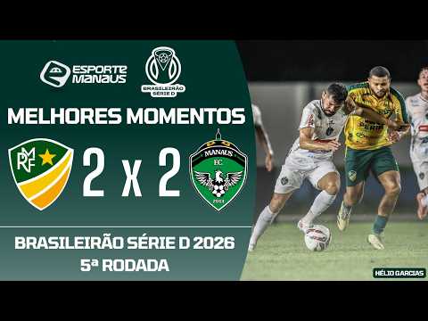Monte Roraima 2x2 Manaus FC