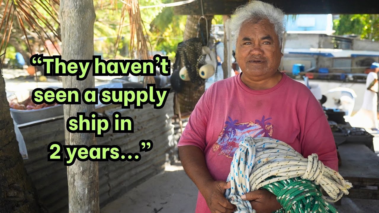VISITING A REMOTE ATOLL WITH A POPULATION OF 8 PEOPLE! - (Episode 244)