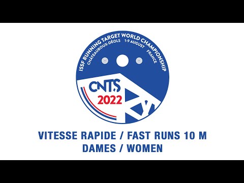 Médailles match Cible mobile 10 m vitesse rapide - Dames