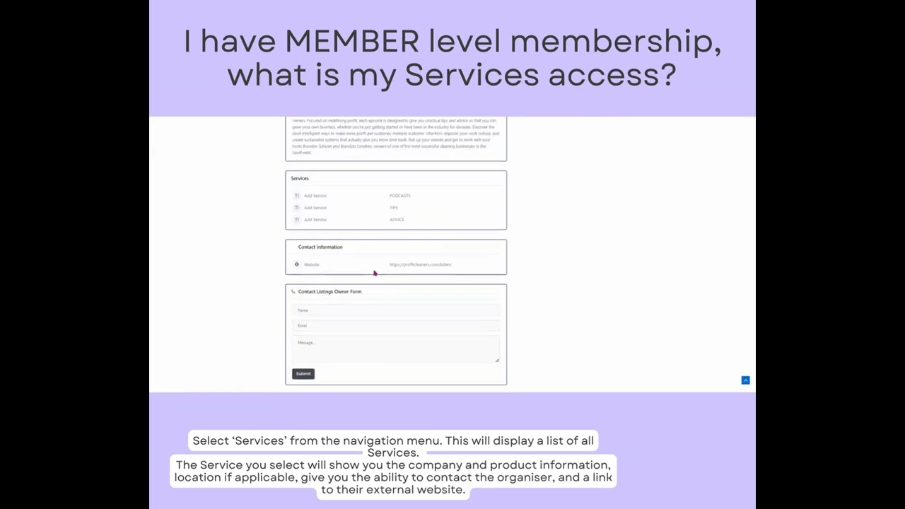 Member - Services