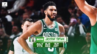 this is why jayson tatum won the player of the week award 🔥 • Highlights •