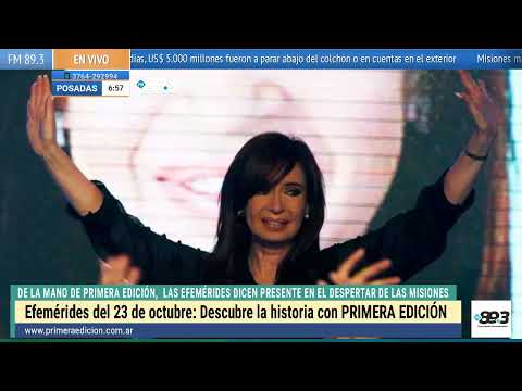 Efemérides del 23 de octubre