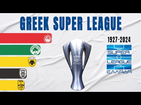 Greek Super League All Winners (1927-2024) | Greece Champion