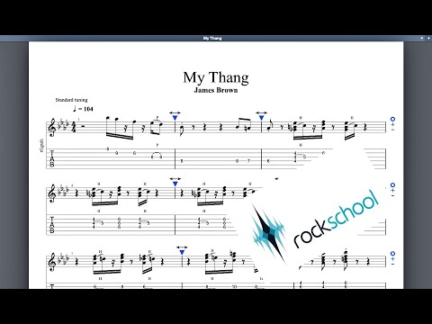 My Thang Rockschool Grade 4 Guitar