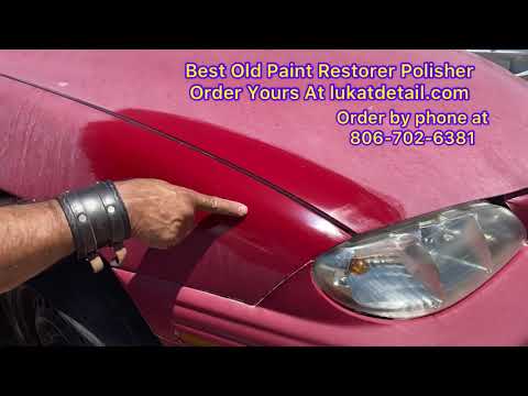 What Makes Old Car Paint Look Good Again? Lukat Fix It!