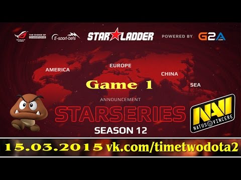 Goomba vs Na'Vi #1 (bo3) (Ru) | SLTV Season 12 EU Group B  (15.03.2015)