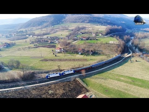 [Drone] Jimmy 64-1363-2 & Teodora~GM 64-1125-5 in Defileul Crișului Repede Canyon - 24 March 2019
