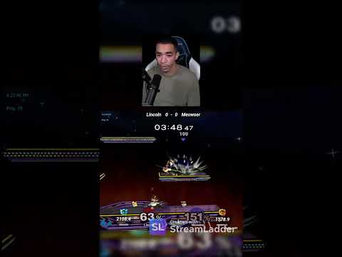 Axe makes a MIRACULOUS COMEBACK with BOWSER🤯#shorts #gaming #smashbros #ssbm #melee