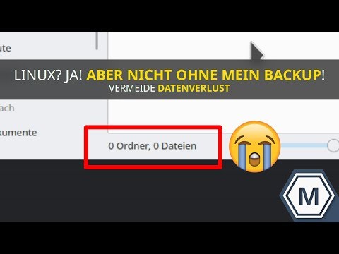 Linux? Ja! Aber nicht ohne mein Backup! Vermeide Datenverlust.