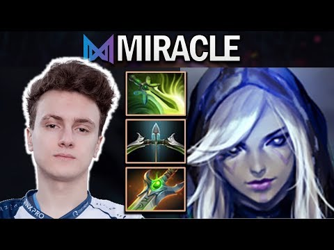 NIGMA.MIRACLE DROW RANGER WITH 23 KILLS - DOTA 2 7.23E GAMEPLAY