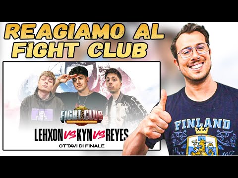 Reaction a Fight Club - LEHXON vs KYN vs REYES - 1° Ottavo di Finale - Finale Nazionale XI° edizione