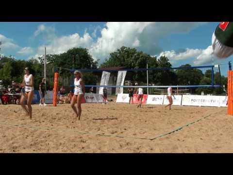 Beach volley Russia Pskov 2017 W Gold medal match Moiseeva-Syrtseva and Prokopieva-Tsyganova