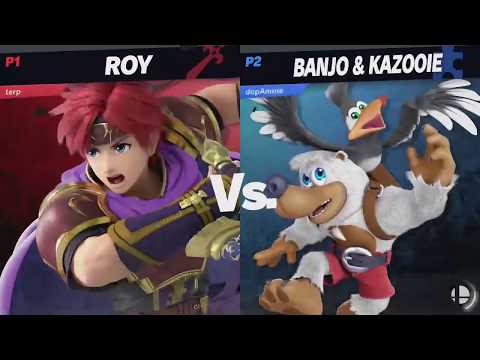 Terps (Roy, Wolf) vs dopAmine (Banjo, Snake) - Losers Semis - Smash Fight Club 37 @ CBC