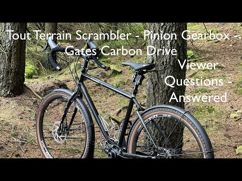 Tout Terrain Scrambler - Pinion Gearbox - Gates Carbon Drive - viewers questions