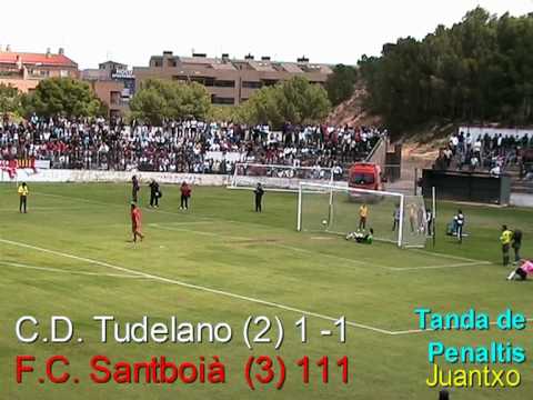 TUDELANO 2 - SANTBOIA 1