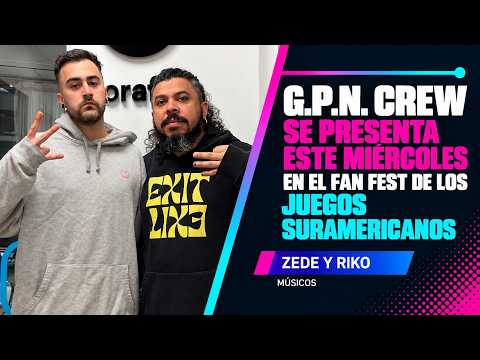 G.P.N. Crew se presenta este miércoles en el Fan Fest de los Juegos Suramericanos