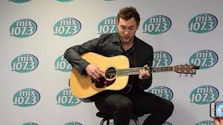 Phillip Phillips sings What Will Become of Us at the mix&mingle