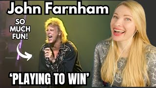Vocal Coach/Musician Reacts: John Farnham ‘Playing To Win' Live - In Depth Analysis!