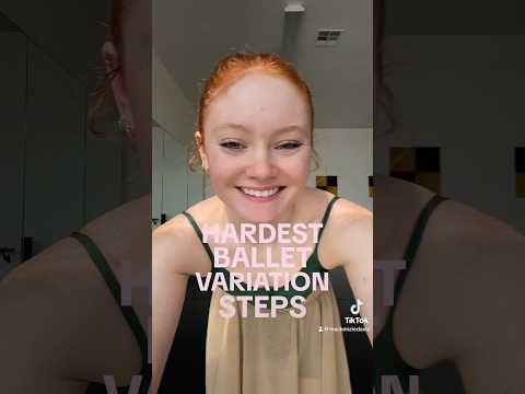 LES PAS DE VARIATION DE BALLET LES PLUS DIFFICILES 🩰✨ #ballerine #pointeshoes #danse #ballet #pointe