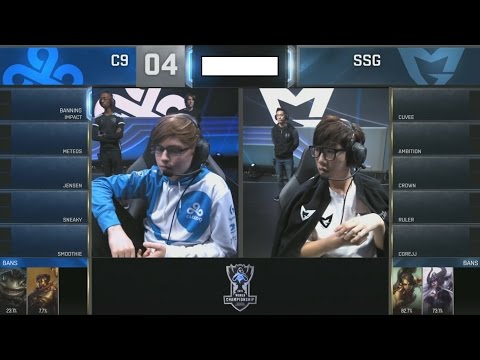 C9 vs SSG G2 準々決勝 実況解説