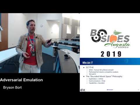 Bryson Bort - Adversarial Emulation