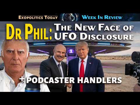 Dr Phil becomes President Trump’s Most Trusted Public Communicator for UFO Disclosure