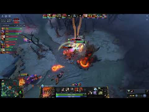 Miracle's Unbelievable Ember Spirit Flawless Gameplay and Zero Deaths in Rank game #dota2