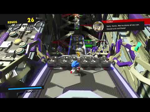 SONIC FORCES but with infinite boost
