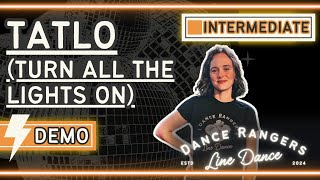 TatLO (Turn all the Lights On) | Line Dance Demo