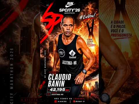 DUAS CIRURGIAS, MUITA SUPERAÇÃO E AGORA 42 KM! CLÁUDIO BANIN INSPIRA #maratonista