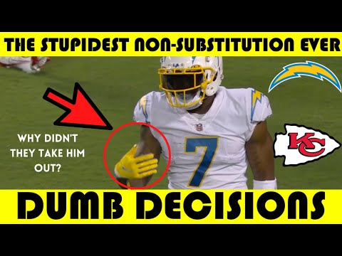 Dumb Decisions: The STUPIDEST NON-SUBSTITUTION EVER | Chargers @ Chiefs (2022)
