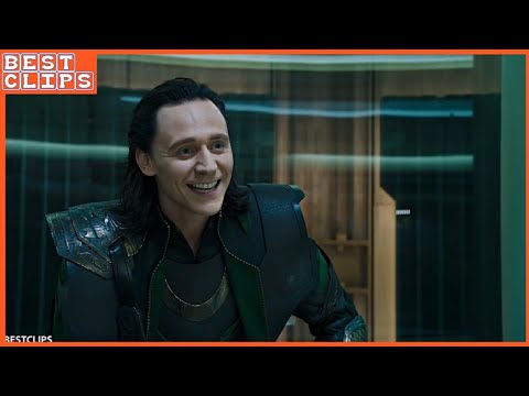 Black Widow Tricks Loki Scene | The Avengers (2012) Movie CLIP 4K